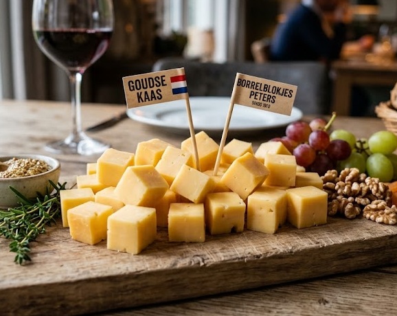 Cubes de Fromage et Pointes de Fromage