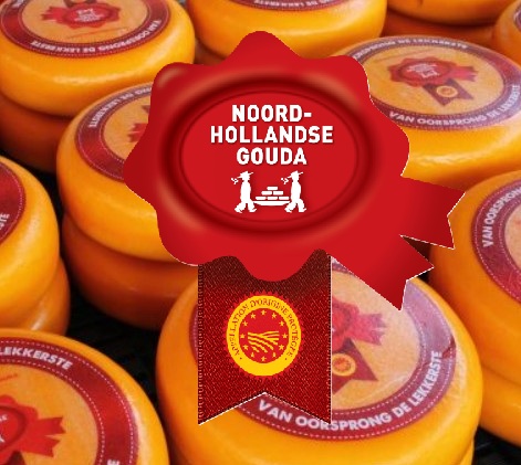 Fromage Gouda de Hollande du Nord - Sceau rouge Fromage Gouda de Hollande du Nord - Sceau rouge