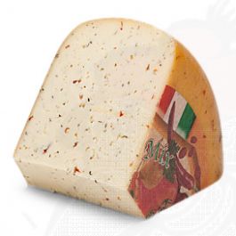 Fromage gouda ail et fines herbes 250g – Gourmet, artisanal et savoureux