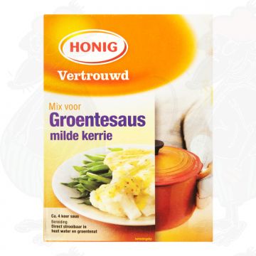 Honig Mix voor Groentesaus Milde Kerrie Voordeelpak 140g