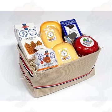 Sac à fromage hollandais en toile de jute