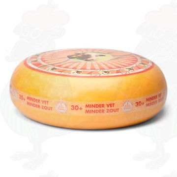 30+ Fromage faible en gras affiné jeune | Qualité Supplémentaire | Fromage entier 11,5 kilos