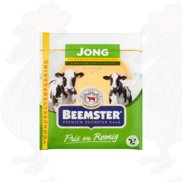 Fromage en tranches Beemster Premium Cheese Young 48+ | 250 grammes en tranches