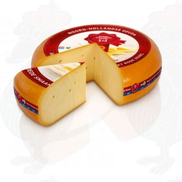 Gouda de Hollande du Nord affiné avec le sceau rouge | Fromage entier 13 kilos