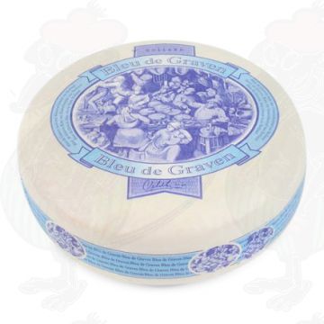 Blue de Graven - Fromage hollandais à moisissure bleue | Qualité Supplémentaire | Fromage entier 3,5 kilos
