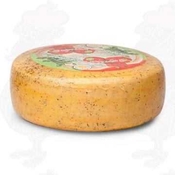 Fromage Paprika aux Herbes du Jardin | Qualité Supplémentaire | Fromage entier 8,2 kilos