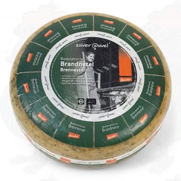 Fromage d'ortie Gouda Fromage biodynamique - Demeter | Fromage entier 5 kilos