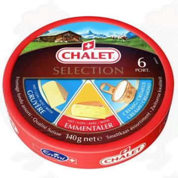 Chalet Selection 6 portions (140 grammes)
