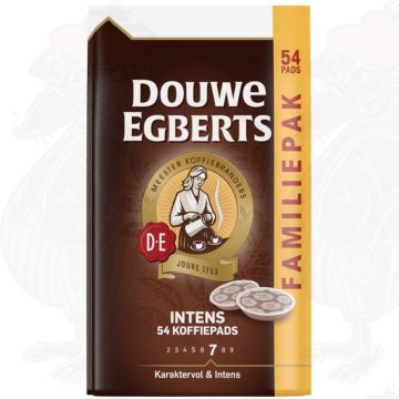 Douwe Egberts Intens Dosettes de Café Format Familial 54 pièces 375 g