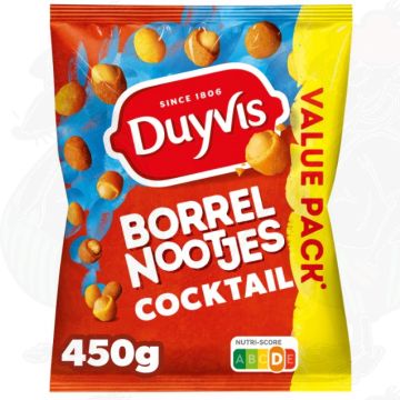 Duyvis Borrelnootjes Cocktail Cacahuètes 450 gr