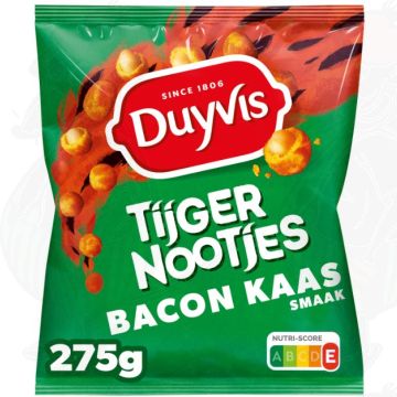 Duyvis Tijgernootjes Bacon Fromage Cacahuètes 275 gr