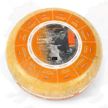 Fenugrec Gouda Fromage biodynamique - Demeter | Fromage entier 5 kilos