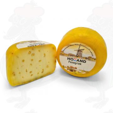 Gouda Fermier | Fenugrec | Fromage entier 400 grammes