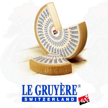 Fromage Gruyère - Suisse | Qualité supérieure | 250 grammes