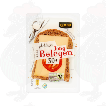 Fromage en tranches Gouda Fromage 30+ Jeune Affiné | 190 grammes en tranches