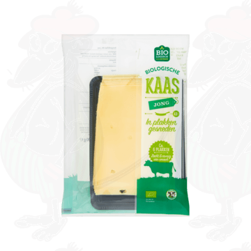 Fromage en tranches Jeune Fromage bio 48+ | 190 grammes en tranches