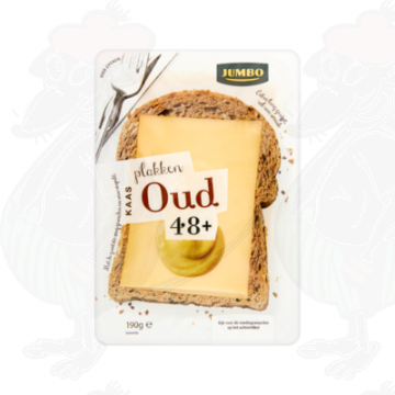 Fromage en tranches Vieux Gouda 48+ | 190 grammes en tranches
