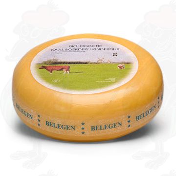 Fromage biologique affiné extra-affiné | Qualité Supplémentaire | Fromage entier 5,4 kilos