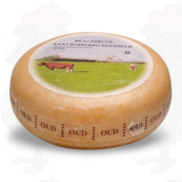 Biologique antique | Fromage Entier Kinderdijk | Qualité Supplémentaire | Fromage entier 4,5 kilos