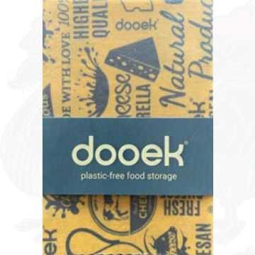 Beeswax Wrap Yellow- Cheese Wrap - Dooek | 30x40 cm
