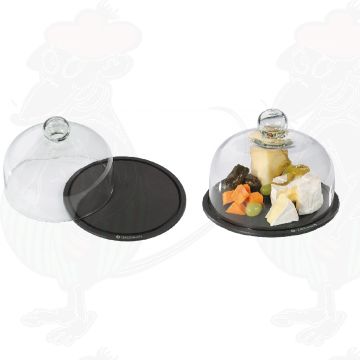 Cloche à Fromage avec Couvercle en Verre COMFORT PLUS Ø 23 cm