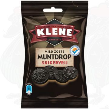 Klene Mild Zoete Muntdrop Suikervrij | 100 grams