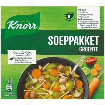 Knorr Pack Soupe Légumes 95 g