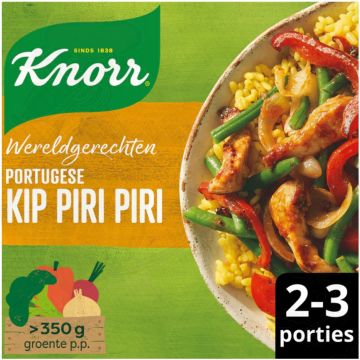 Knorr Wereldgerechten Maaltijdpakket Portugese Kip Piri Piri 205 gr