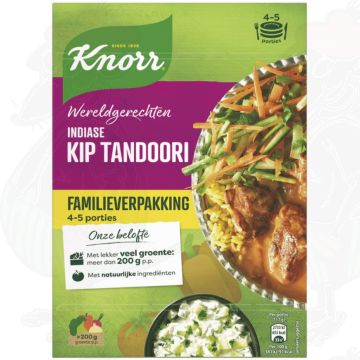 Knorr Wereldgerechten Tandoori XXL Indiase Kip 493 g