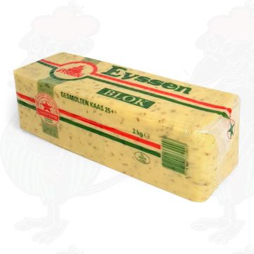 Fromage au cumin sans croûte 25+ | Fromage en bloc | Fromage entier 2 kilos