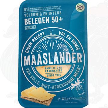 Fromage en tranches Maaslander Fromage Affiné 50+ | 200 grammes en tranches