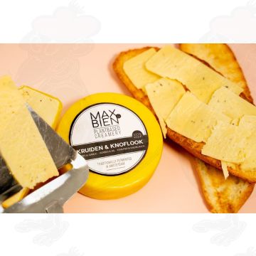 Fromage à l'ail végétalien aux fines herbes | Max Bien | 150 grammes