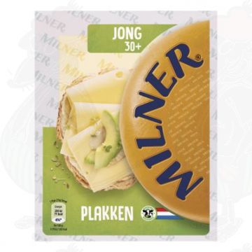 Fromage en tranches Fromage Milner Jeune 30+ | 175 grammes en tranches
