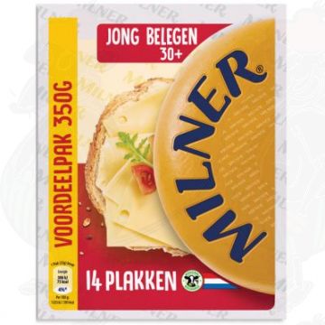 Fromage en tranches Fromage Milner Jeune Affiné 30+ | 300 grammes en tranches