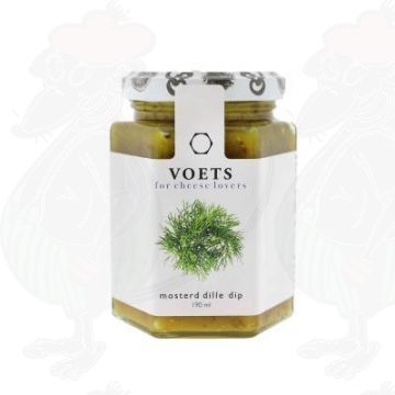 Mosterd Dille Saus | Voets specialities | 190 gram