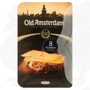 Fromage en tranches Old Amsterdam Cheese 48+ | 225 grammes en tranches