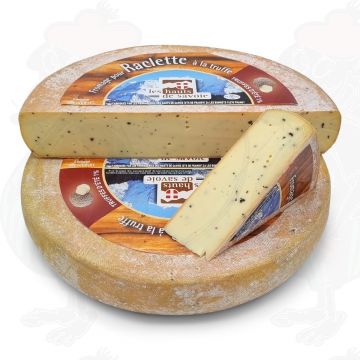 Fromage à raclette à la truffe - Les hauts de savoie