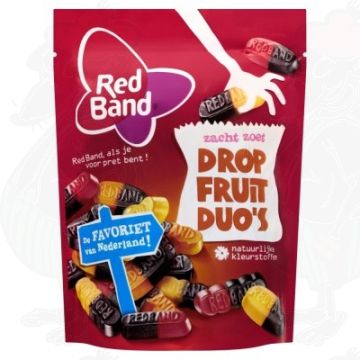 Red Band Zacht Zoet Dropfruit Duo's 305g