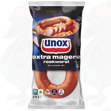 Saucisse Fumée Extra Maigre Unox (275 grammes)