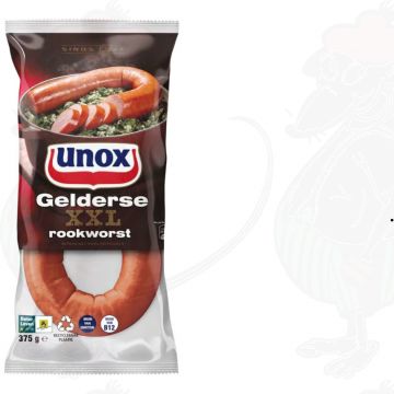 Saucisse fumée Unox Gelderse XXL - 375 grammes