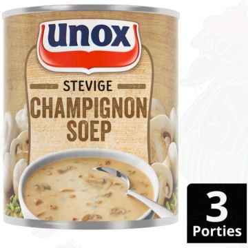 Unox Canned Soupe aux Champignons 800 ml