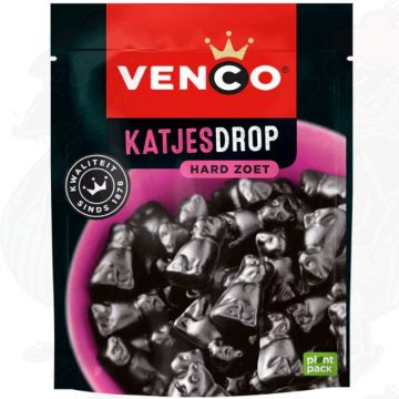 Venco Katjesdrop Hard Zoet 235 g
