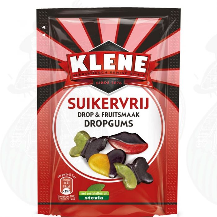 Klene Dropgums 105g main product photo