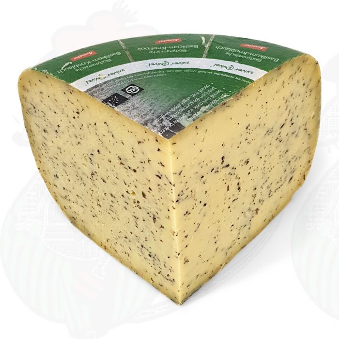 Gouda Basilic ail Fromage bio biodynamique - Demeter main product photo