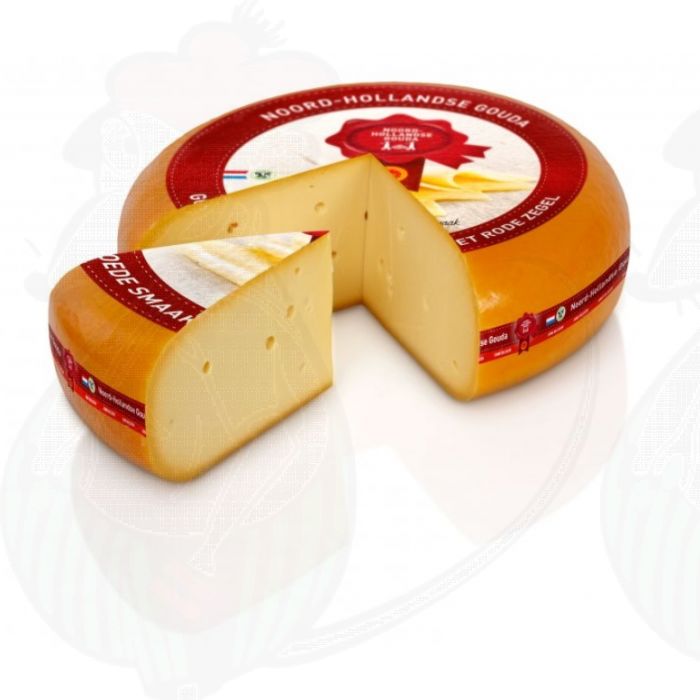 Hollande du Nord Gouda jeune mûri main product photo